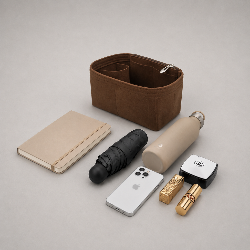 Contenu Organisateur en feutre pour sac Picotin Hermes Farnelle