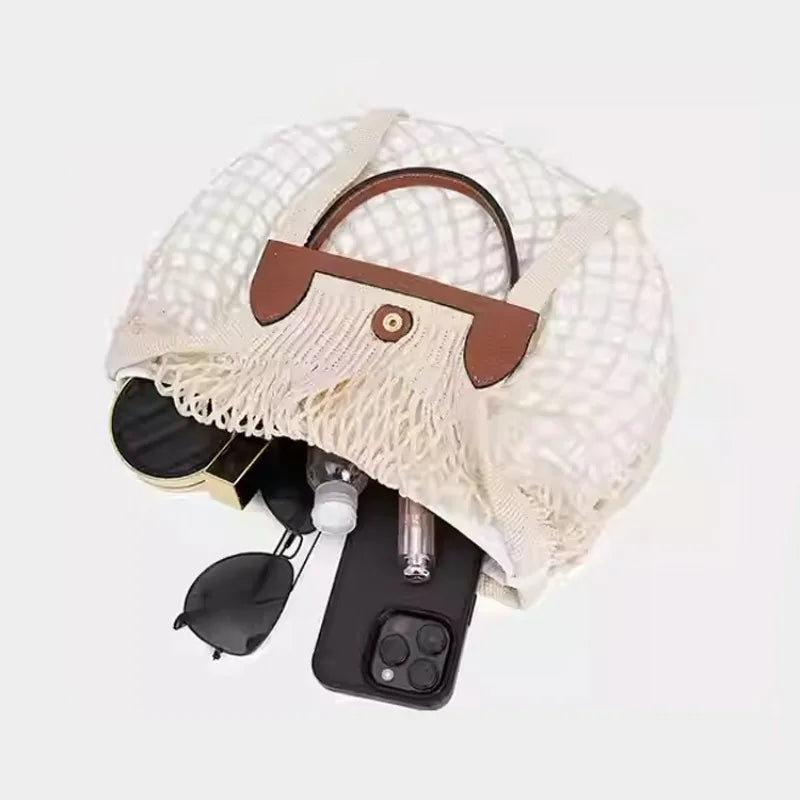 Contenu Organisateur sac Le Pliage Filet Longchamp Farnelle
