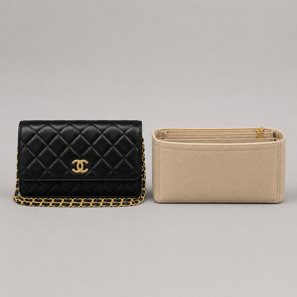 Organisateur en feutre WOC Chanel Farnelle