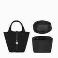 Organisateur de sac Nylon Noir pour Picotin 18 Hermès Farnelle