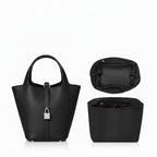 Organisateur de sac Nylon Noir pour Picotin 22 Hermès Farnelle