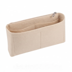 Organisateur ecru fermeture eclair WOC Chanel Farnelle