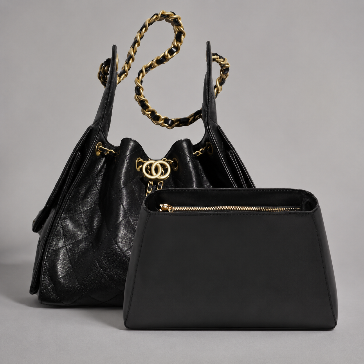 Organisateur nylon sac chanel 25 farnelle