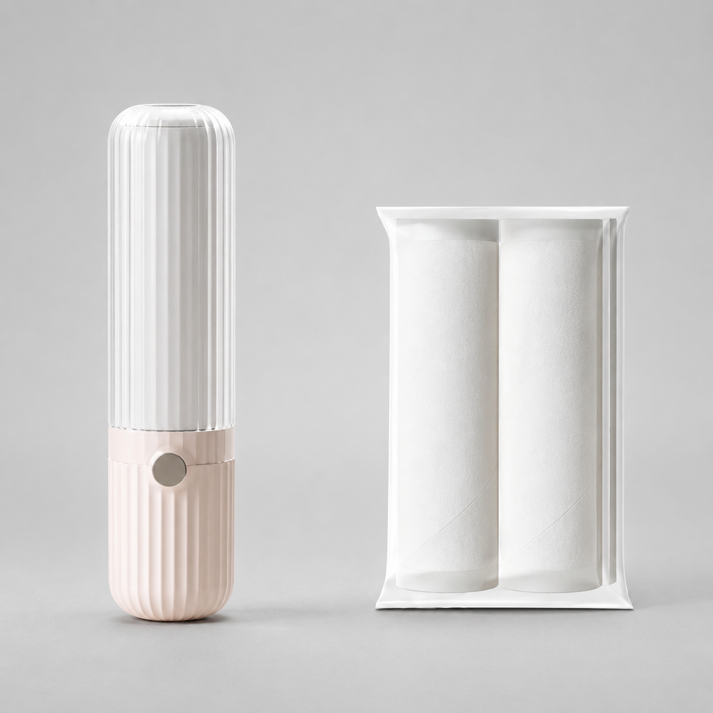 Rouleau adhésif compact nettoyant pour sac à main - Farnelle