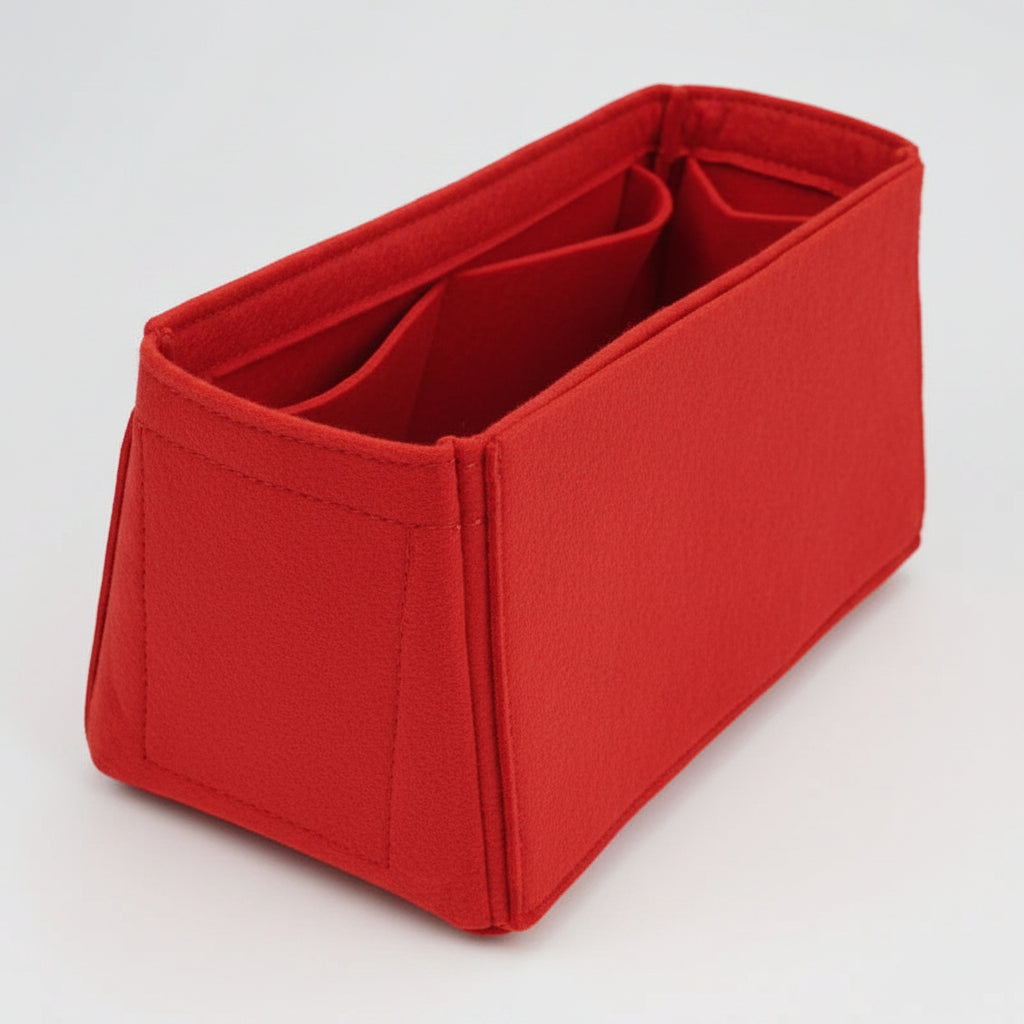Organisateur en feutre pour sac Birkin Hermès - Rouge -  Farnelle
