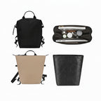 Organisateur pour sac à dos Le Pliage Longchamp - Noir Energy - Farnelle