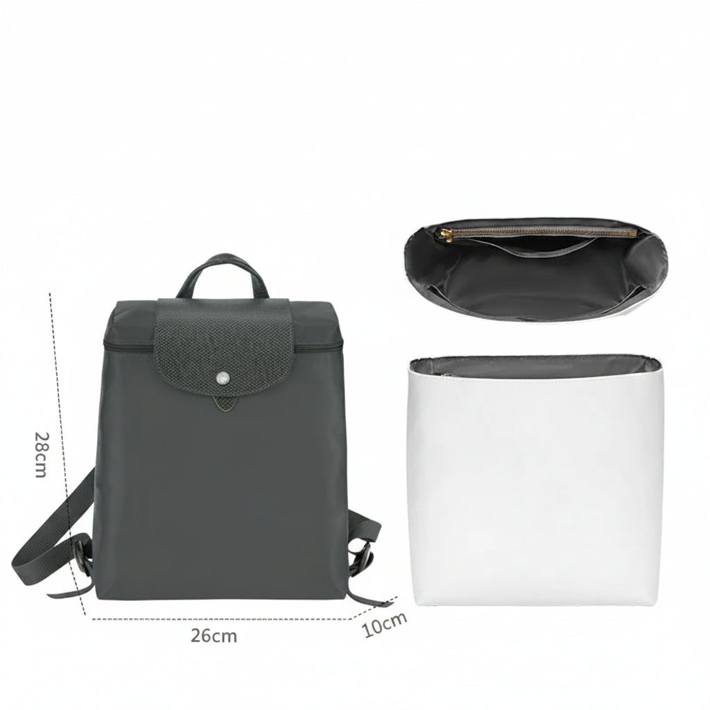 Organisateur pour sac à dos Le Pliage Longchamp - Gris - Farnelle