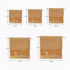 Housse de protection pour sac de luxe - Dimensions - Farnelle