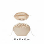 Organisateur pour sac Cyme Polène - Cordon de serrage - Dimensions -Farnelle