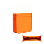 Organisateur en feutre pour sac Evelyne Hermès - Orange - Farnelle